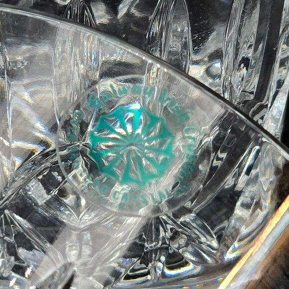 Galway Irish Crystal Assorted Glassware Set Of 4 Champagne High Low Ball DH1372 - Picture 7 of 8